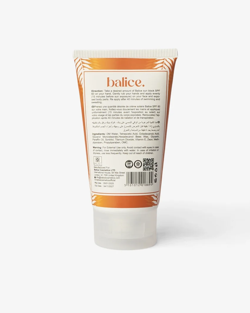 Sun Block SPF 60
